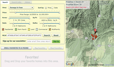 VisualIDX Map Search